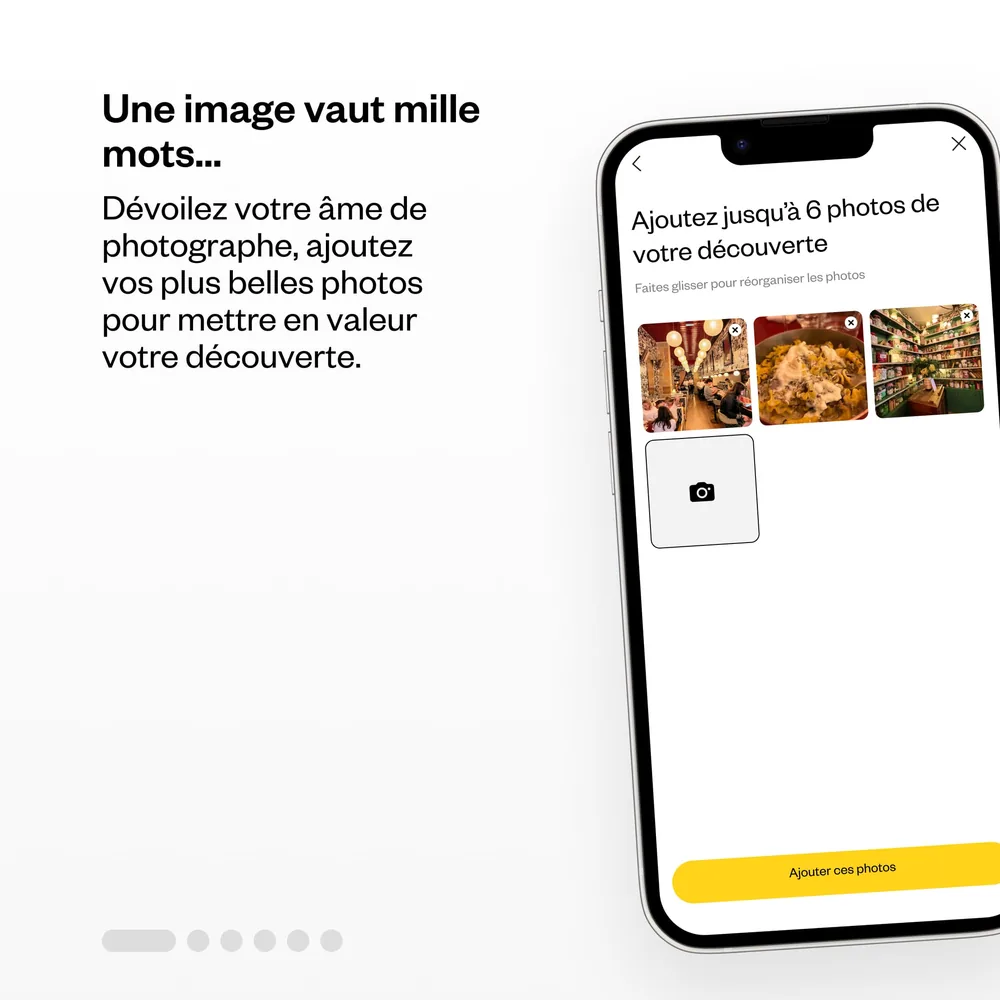 Post Instagram : « Une image vaut mille mots… », ajouter jusqu’à 6 photos à une découverte